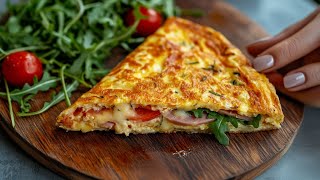 Besser als Pizza Gießen Sie einfach die Eier auf die Tortilla und Sie werden überrascht sein [upl. by Leonid]