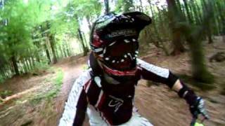 DHAKUTRaceparts Tabarz Downhill Inselsberg Lauchagrund Go Pro Hero 5 Wide 360 Test 1 07 08 2009 [upl. by Dietrich]