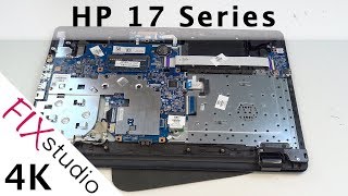 HP 17 Series  power socket replacement 4k [upl. by Natanoj641]