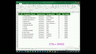 SHORTCUT TRICKS ABOUT HIDE OR UNHIDE ROWS AND COLUMS Master Tech [upl. by Shelburne]