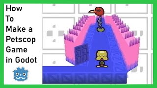 How To Make a Petscop Game in Godot Player UI World Part 1 [upl. by Anicart]