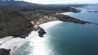 Camusdarach Beach  Scotland  4K  DJI Mini2 [upl. by Mccormick]