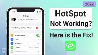 iPhone Hotspot Not Working 3 Ways to fix it 2022 [upl. by Irret]