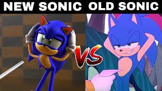 Zero Two Dodging meme  New Sonic VS Old Sonic [upl. by Phia351]