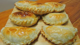 EMPANADAS de POLLO al HORNO🍗🍗 RECETA SUPER FACIL😃La Rusa Cocina [upl. by Ajdan]