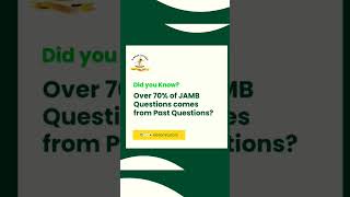 🎯 70 of JAMB questions come from past questions 📚 score high 🚀 JAMBPrep ExamTips derocktutors [upl. by Eelitan]