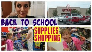 BACK TO SCHOOL SUPPLIES SHOPPING [upl. by Neetsuj]