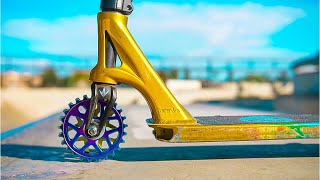 Scooter Tricks With Sprocket Scooter Wheels [upl. by Aleris]