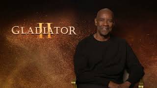 VANDAL entrevista a Denzel Washington estrella de GLADIATOR 2 de Ridley Scott [upl. by Horgan]