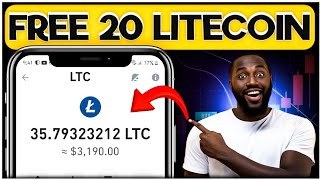 20 FREE LITECOINS ● Withdraw It Anytime ● Free LTC Mining Site 2024 no investment Educational [upl. by Kcuhc410]