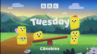 CBeebies 2023 Presents  Tuesday Ident [upl. by Ramsa]