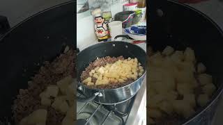 Como Hacer Reyeno Para Pavo Con Carne Molida De Res [upl. by Nnylsoj]