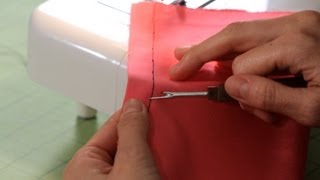 How to Make a Basting Stitch  Sewing Machine [upl. by Ahaelam468]