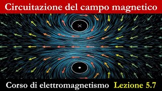 Circuitazione del campo magnetico e teorema di Ampere [upl. by Arthur]