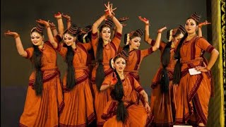 Kerala University Kalolsavam Groupdance First Position Ramayanam Swathi Thirunal College TVM [upl. by Nodnol]