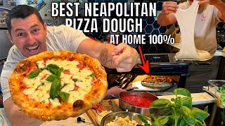 Best Neapolitan Pizza Dough At Home 100  Full Process Vito Iacopelli [upl. by Rollet636]