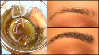 APPLY JUST 3 DROPS AT NIGHT GROW EYEBROWS FASTER AND THICKER Khichi Beauty [upl. by Schacker]