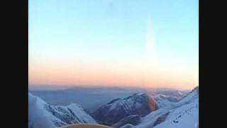 Super Cub landing on windy mt top [upl. by Franciska43]