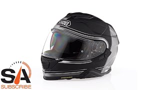 Shoei GTAIR II Crossbar TC5 Black Grey Helmet at SpeedAddictscom [upl. by Gnen]