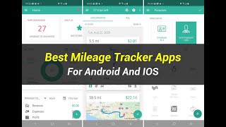 5 Best Mileage Tracker Apps  For Android And IOS [upl. by Anerol]