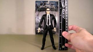 The Matrix Agent Smith N2 Toys Action Figure Review 1999 [upl. by Erena]