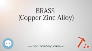 BRASS Copper Zinc Alloy 🔊 [upl. by Uase893]