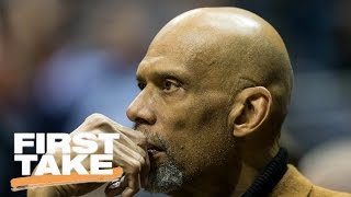 Kareem AbdulJabbar Talks Current Sports Landscape And LeBron James  First Take  May 17 2017 [upl. by Brittne181]