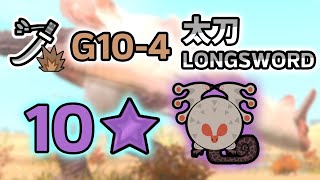 MHNow G104 Blast Longsword vs ★10 Paolumu [upl. by Harelda78]