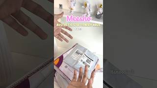 Aesthetic stationery haul Part3  Meesho  Meesho Haul  Noori Ali [upl. by Sirama]