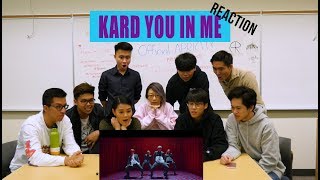 APRICITY Dancers React To KARD  You In Me [upl. by Diandra55]