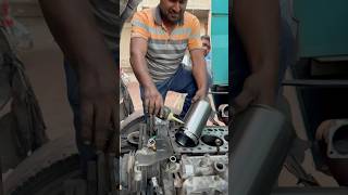 Diesel Truck Six Cylinder Engine Sleeves fitting truck engine mechanical mechanic shorts [upl. by Stahl]