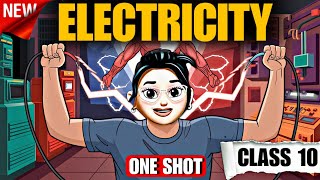 Electricity class 10 One Shot Revision  Full chapter “Animation”  NCERT  Electricity class 10 [upl. by Stevenson428]