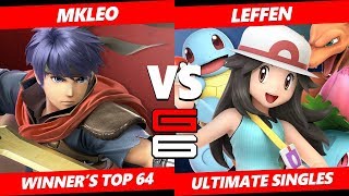 Genesis 6 SSBU  MkLeo Ike Vs Leffen Pokemon Trainer Smash Ultimate Tournament [upl. by Lauder]