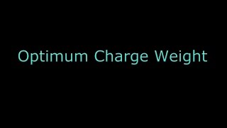 Optimum Charge Weight Testing and Data Interpretation [upl. by Keeton]