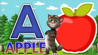 A for apple  अ से अनार  abcd phonics song  a for apple b for ball c for cat  abcd song  abcde [upl. by Norry390]