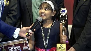 Naamkarann child actor Arsheen Namdar at Lions Gold Awards 2016  Interview [upl. by Martinsen140]