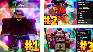 5 Codes PEGUEI TODOS OS MITICOS DO ANIME REBORN em 1 VIDEO [upl. by Ycnuahc]