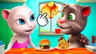 Talking Tom 🐱 Cooking From The Heart 🐱 Cartoon for kids Kedoo ToonsTV [upl. by Atinhoj]