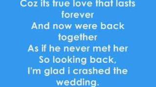 Crashed The Wedding  Busted lyric video [upl. by Crespi]