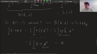 18  Analysis  Coercivity of advectiondiffusion [upl. by Mabelle]