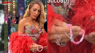 Blake Lively refuses to wear a gift from fan not to ruin her look [upl. by Dewey]