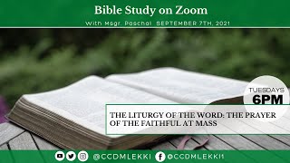 THE LITURGY OF THE WORD THE PRAYER OF THE FAITHFUL AT MASS [upl. by Ramyaj]