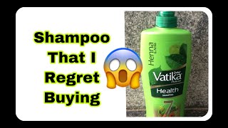 Dabur Vatika Naturals Health Shampoo  Honest Review in Tamil  Be Charming  Tamil [upl. by Aesoh424]