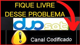 DUOSAT TROY HD PLATINUM RESOLVIDO PROBLEMA CANAL CODIFICADO RESOLVIDO MUITO FÁCIL [upl. by Wolfgang147]