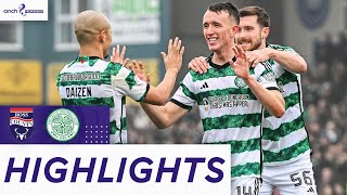 Ross County 03 Celtic  Early Red Card Assists In Hoops Victory  cinch Premiership [upl. by Tine]