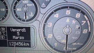 Alfa Romeo Airbag Warning Light Symbol  How To Remove It [upl. by Suhpoelc]