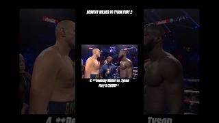 BOXING FIGHTS THAT BROKE THE INTERNET DEONTAY WILDER VS TYSON FURY 2 boxing boxinghalloffame [upl. by Hsivat]