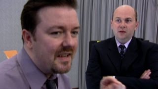 David Brents Hotel Role Play  The Office  BBC Studios [upl. by Ongineb]