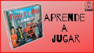 Ticket to Ride London Cómo jugar [upl. by Uahc]