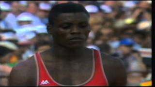 Carl Lewis winning Four Gold Medals at the Olympic Games 1984 [upl. by Adnorahs]